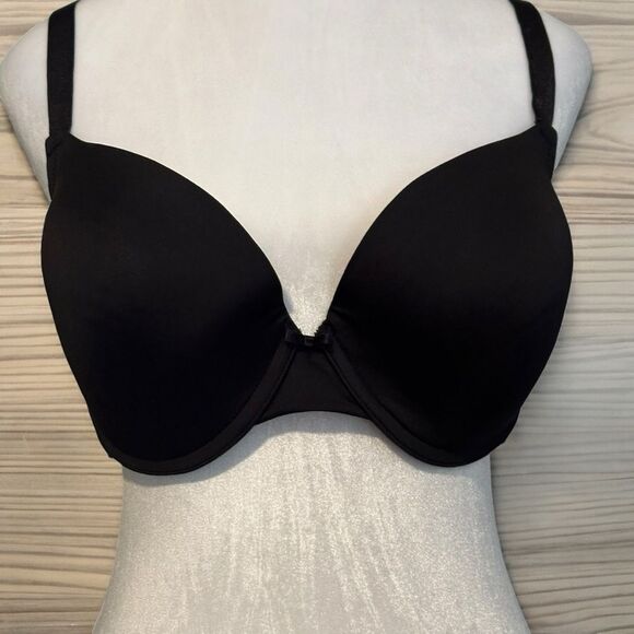 Maidenform Black Everyday Full Coverage Cushioned Underwire‎ Bra 38DD - Picture 1 of 11
